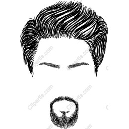 Trendy Male Hair and Beard