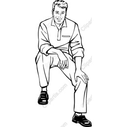 Sitting Man