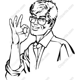 Confident OK Gesture