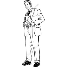 Elegant Gentleman in Formal Attire