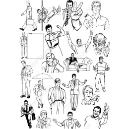Business Characters Clipart Bundle