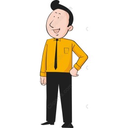 Friendly Cartoon Character