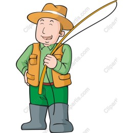 Cheerful Fisherman