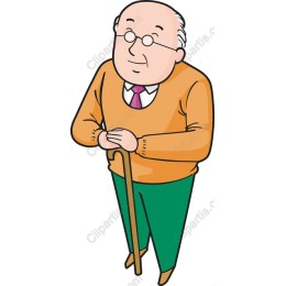Friendly Elderly Man