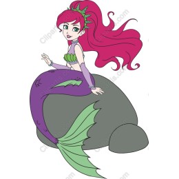 Vibrant Mermaid