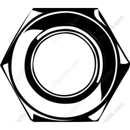 Elegant Hex Nut
