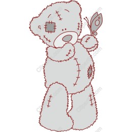 Hand-Stitched Teddy Bear