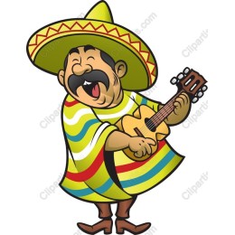 Joyful Mariachi Musician