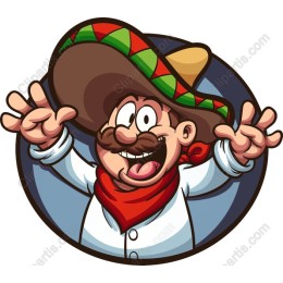 Vibrant Mexican Character