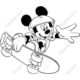 Dynamic Skateboarding Character