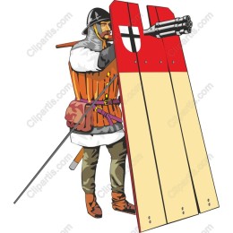 Medieval Soldier Shield