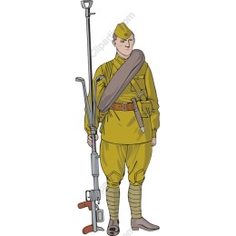 Vintage Military Soldier