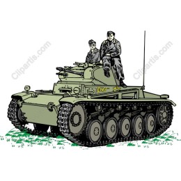 Classic Military Tank