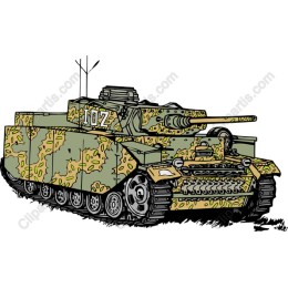 Classic Military Tank