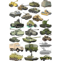 Military Vehicle Set - Comprehensive Clipart Collection