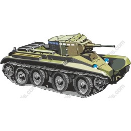 Classic Cartoon Tank