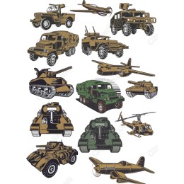 Military Vehicles Set