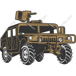 Rugged Military Vehicle