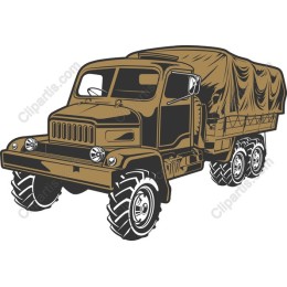 Classic Military Cargo Truck