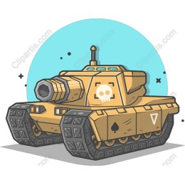Cartoon War Tank