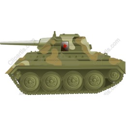 Classic Camouflage Tank