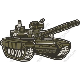 T-72 Tank Drawing