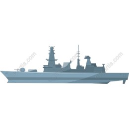 Modern Naval Vessel