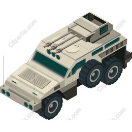 Armored Military Vehicle