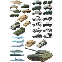 Military Vehicles Bundle - Set