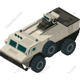 Armored Military Vehicle