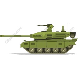 Modern Tank in and