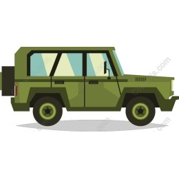 Classic Green SUV