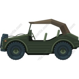 Off-Road Military Style Vehicle