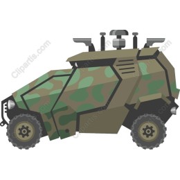 Militarized Armored Vehicle