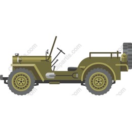 Classic Military Jeep
