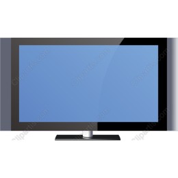 Sleek Modern Flat-Screen TV