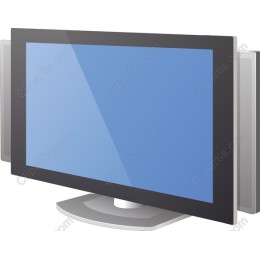 Sleek Monitor Graphic
