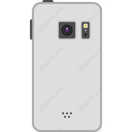 Minimalist Smartphone Back View