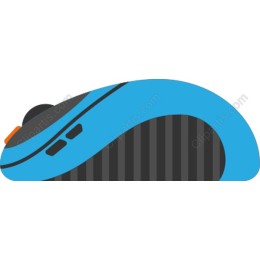 Sleek Blue Computer Mouse