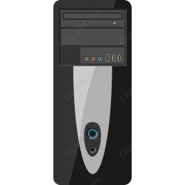 Modern Desktop Computer Tower