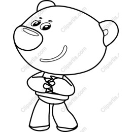 Cute Bear Character
