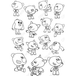 Charming Bundle: Cute Bears & Whimsical Animals