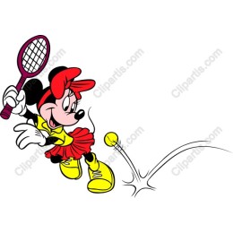 Playful Tennis Mouse