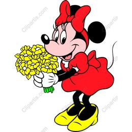 Charming Floral Cartoon Character