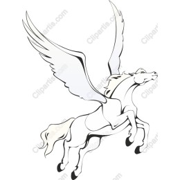 Majestic Winged Horse (Pegasus)