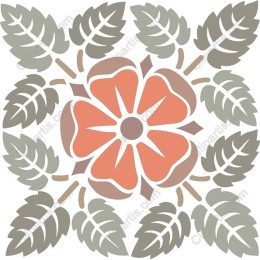 Elegant Floral with Leaves