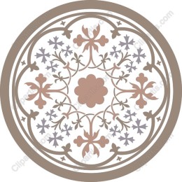 Elegant Floral Mandala