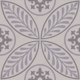 Elegant Floral and Circular Pattern