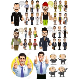 Businessman Clipart Collection - Bundle