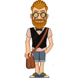 Trendy Young Man